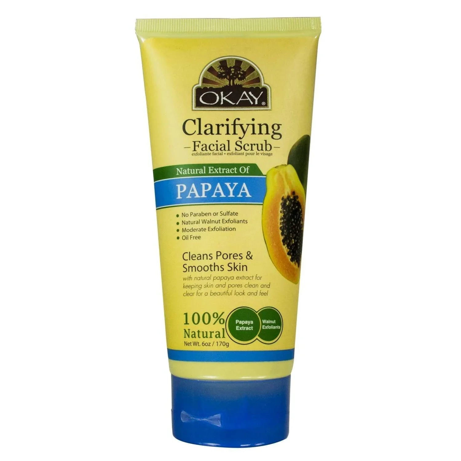 Okay Facial Scrub Papaya by Okay