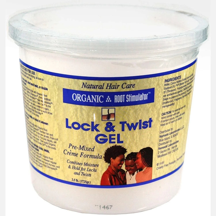 ORS Lock & Twist Gel is a twist gel for natural hair, ideal for moisture and hold in locks and twists.