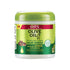 ORS Olive Oil Hair Scalp treatment product in a jar, formulated with castor oil for hair nourishment and strengthening.