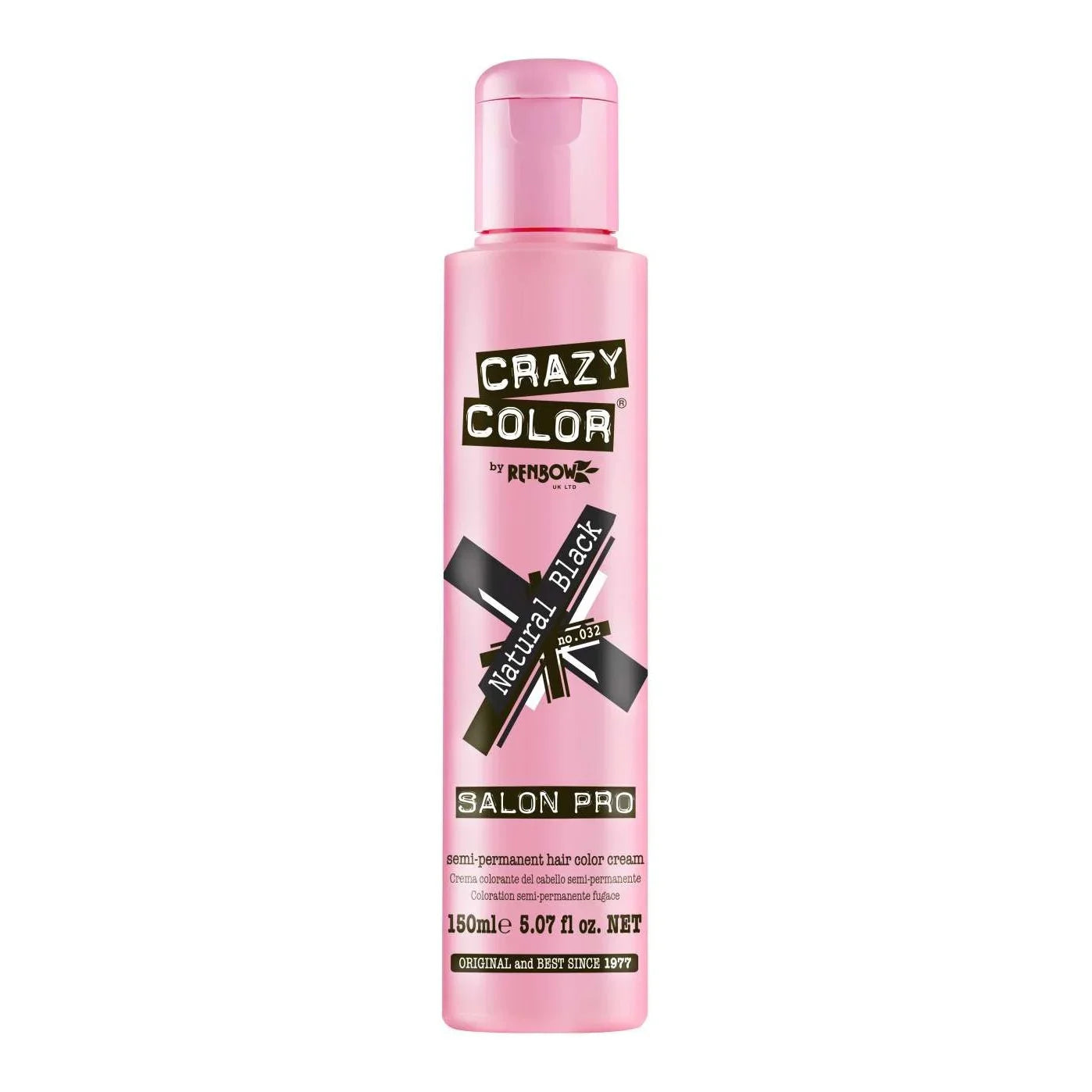 Crazy Color Salon Pro 032 Natural Black by Crazy Color