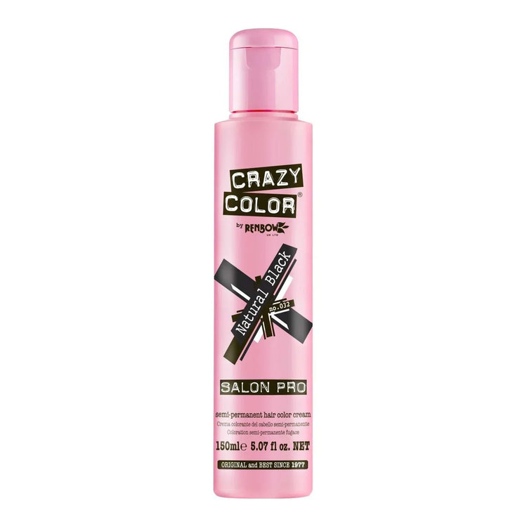 Crazy Color Salon Pro 032 Natural Black by Crazy Color