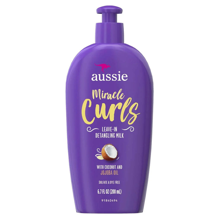 Aussie Miracle Curls Leave-In Detangling Milk by Aussie