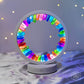 Rainbow After the Storm - Clear Quartz Lamp of Hope