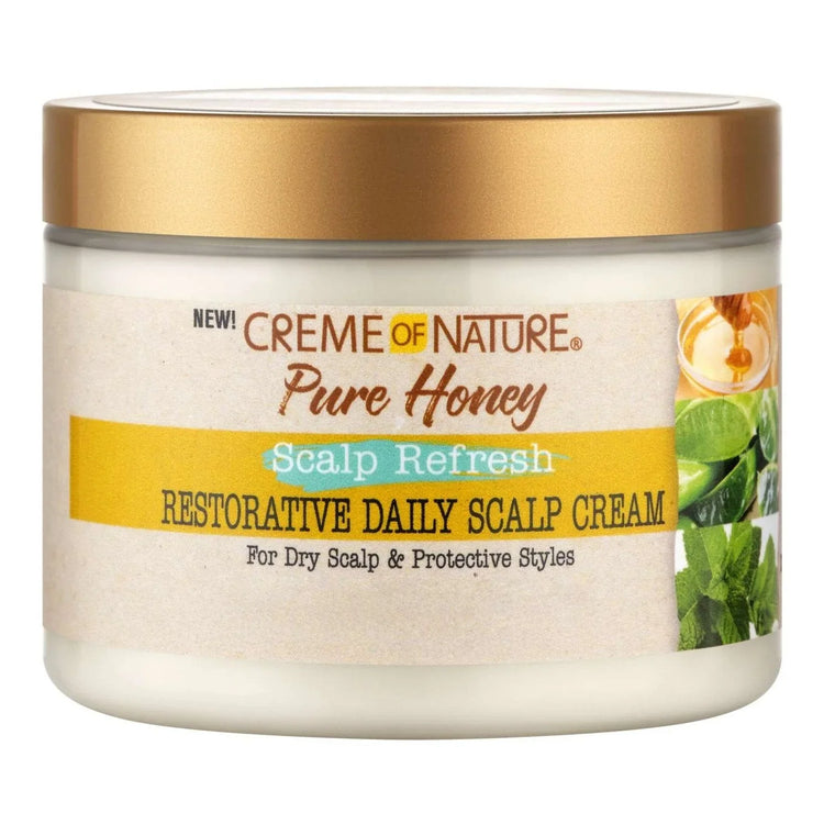 Creme Of Nature Pure Honey Scalp Refresh Restorative Hair Scalp Treatment by CREME OF NATURE