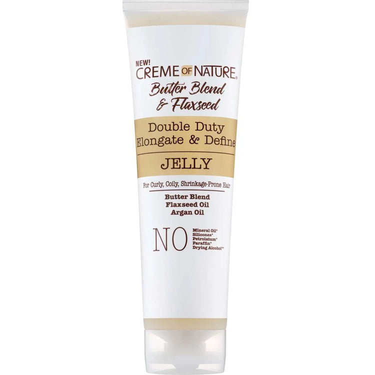 Creme Of Nature Butter Blend Flaxseed Elongate Define Jelly by CREME OF NATURE