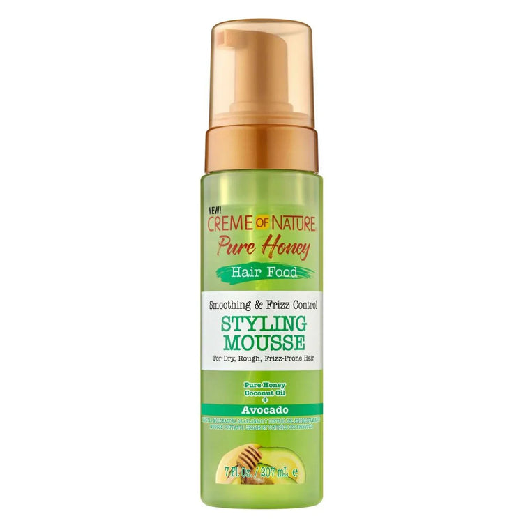 Creme Of Nature Pure Honey Hair Food Styling Hair Mousse by CREME OF NATURE