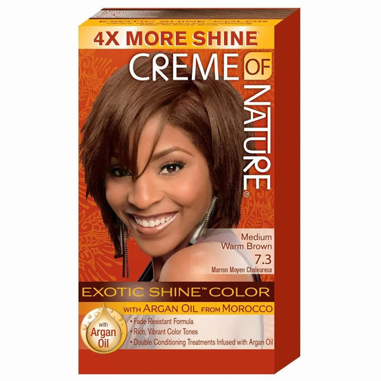 Creme Of Nature Exotic Gel Hair Color 07.3 Medium Warm Brown by CREME OF NATURE