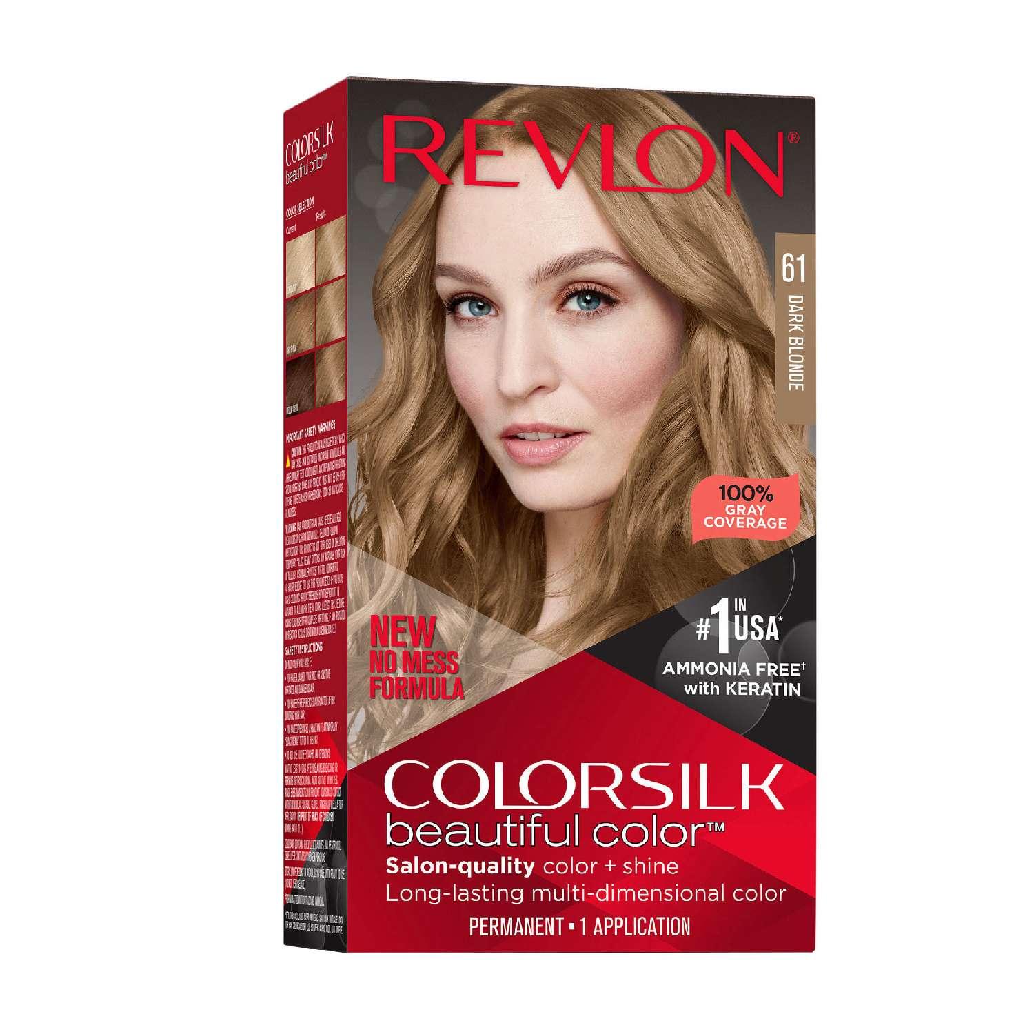 Revlon Colorsilk Hair Color 061 Dark Blonde by Color Silk