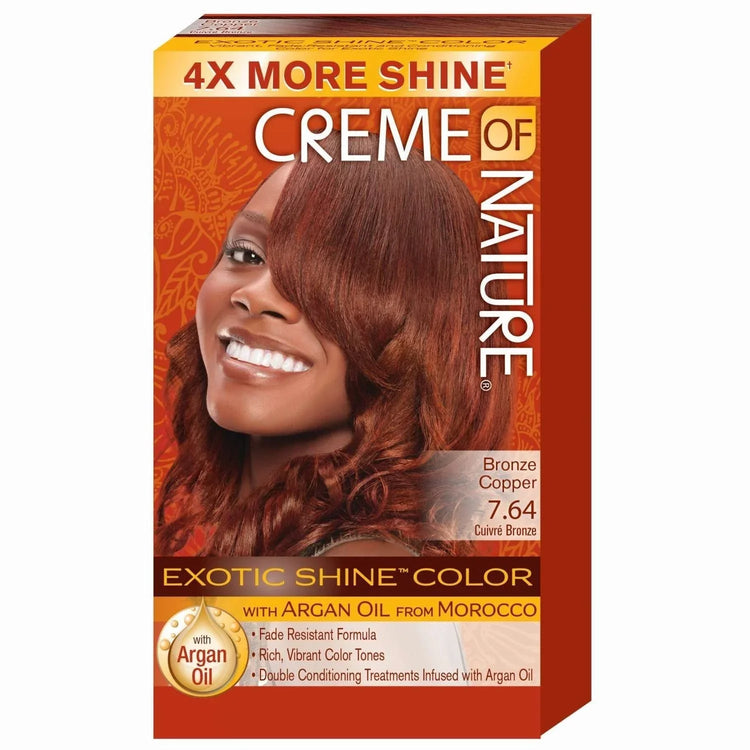 Creme Of Nature Exotic Gel Hair Color 07.64 Bronze Copper by CREME OF NATURE