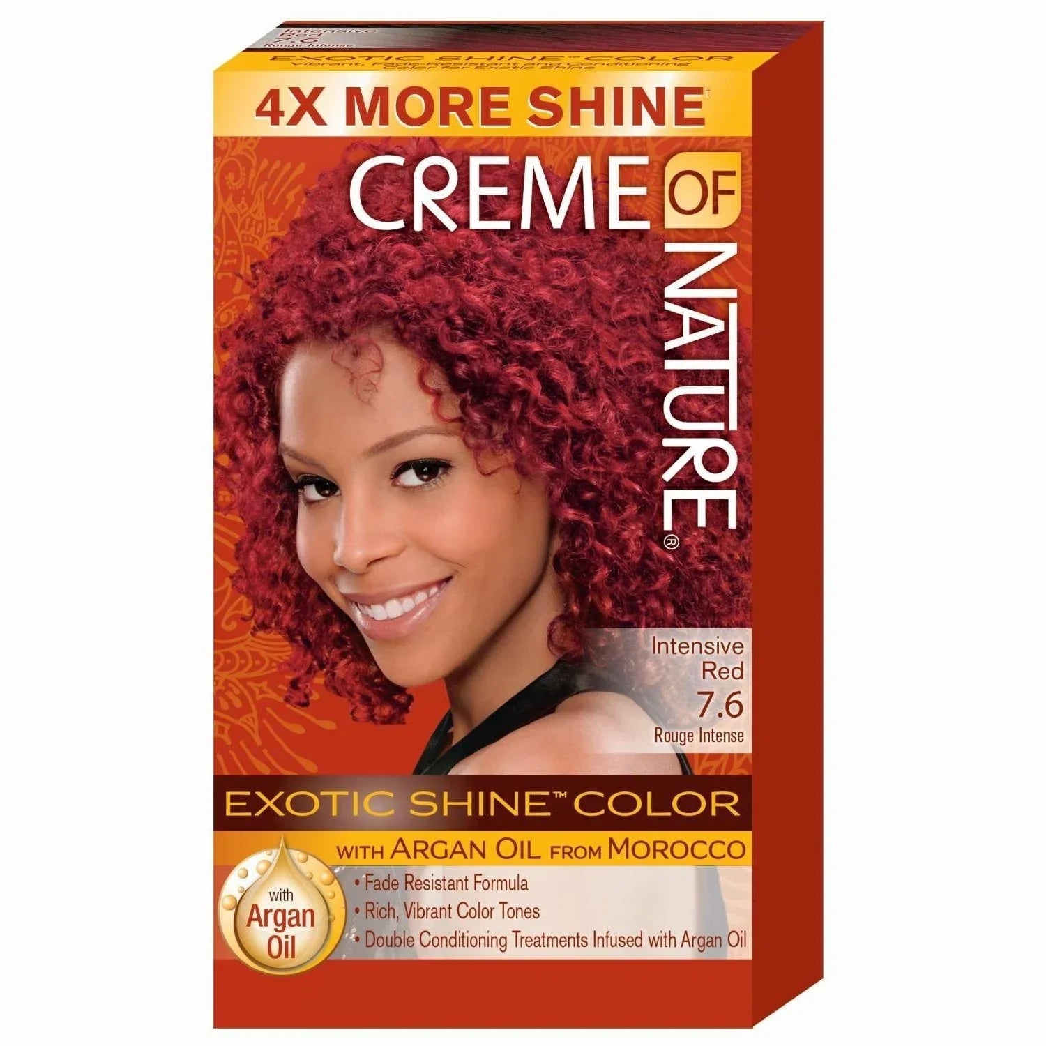 Creme Of Nature Exotic Gel Hair Color 07.6 Intensive Red by CREME OF NATURE