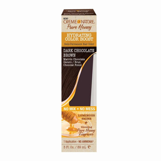Creme Of Nature Pure Honey Semi Perm Dark Choc Brown by CREME OF NATURE