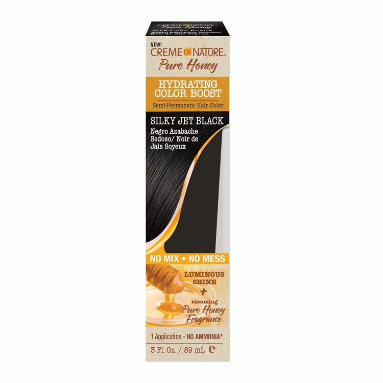 Creme Of Nature Pure Honey Semi Perm Silky Jet Black by CREME OF NATURE
