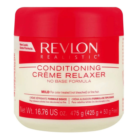 Revlon Realistic Conditioning Creme Relaxer No Base Formula Mild by REVLON