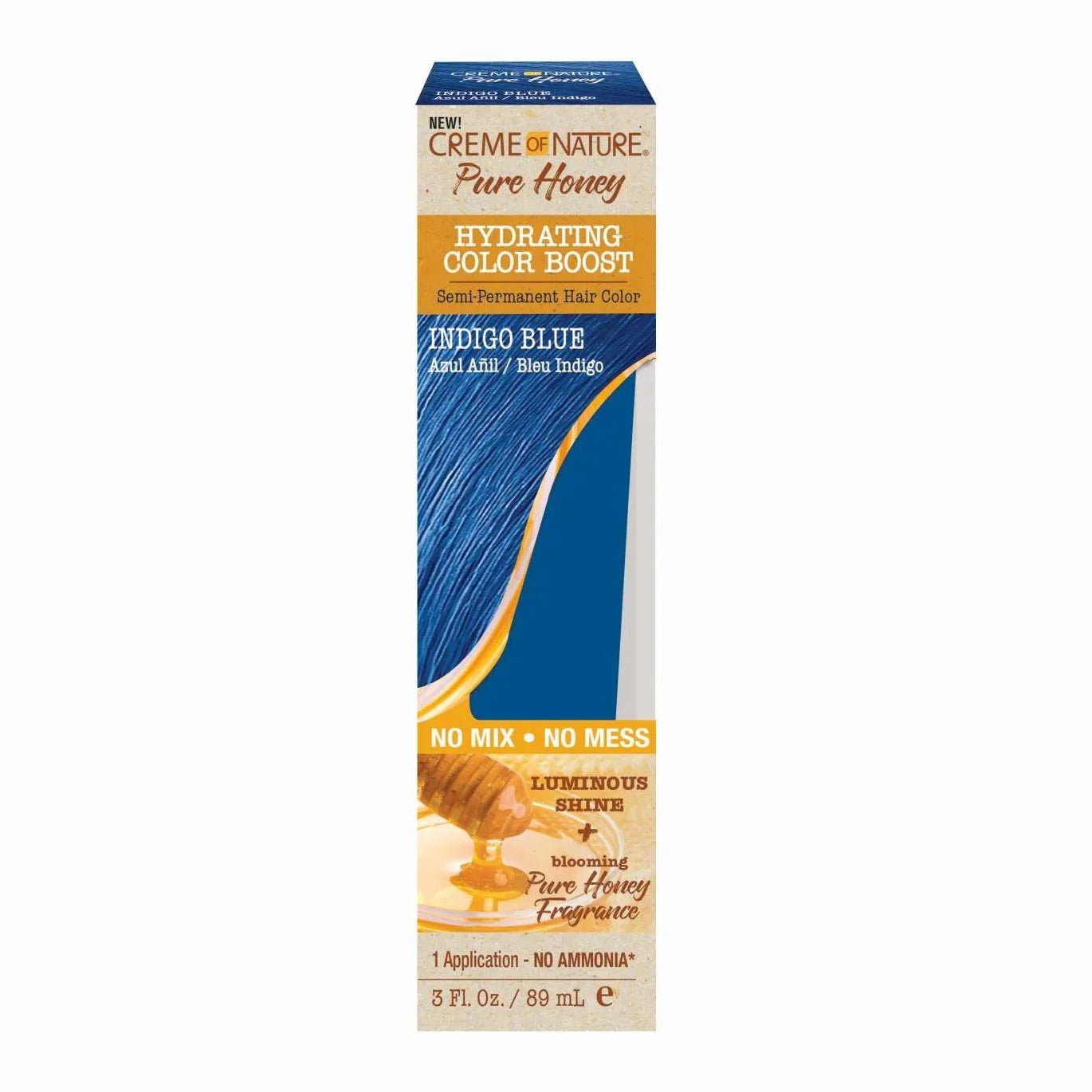 Creme Of Nature Pure Honey Semi Perm Indigo Blue by CREME OF NATURE