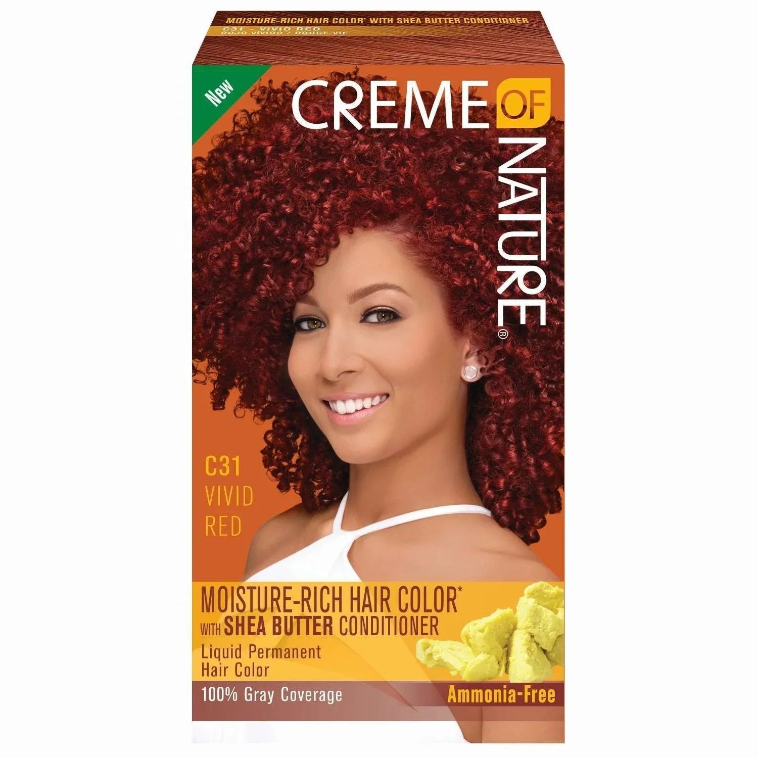 Creme Of Nature Liquid Hair Color 31 Vivid Red by CREME OF NATURE