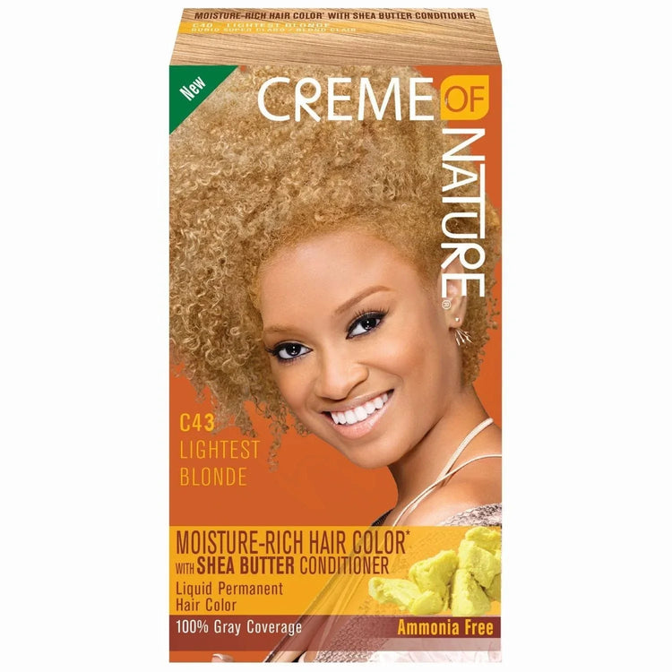 Con Cni Wms Liq Hc 43 Lightest Blonde by CREME OF NATURE