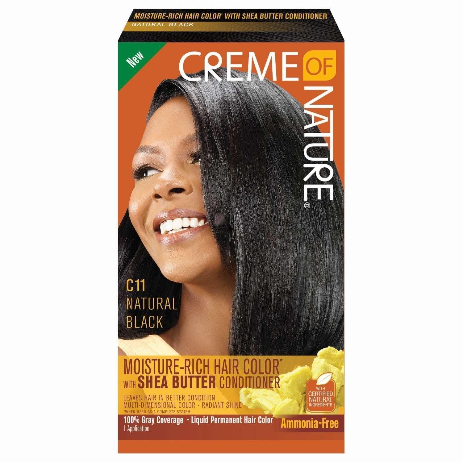 Creme Of Nature Liquid Hair Color C11 Natural Black by CREME OF NATURE