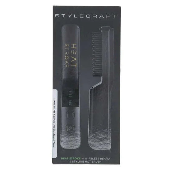 Heat Stroke Corded Beard Styling Hot Brush by Stylecraft
