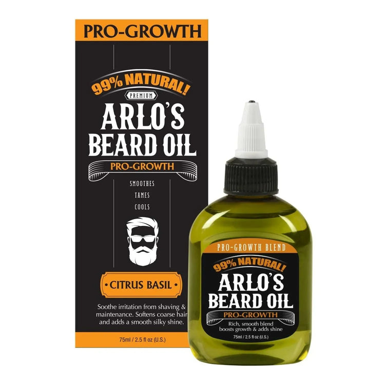 Arlos Beard Oil Pro Growth Citrus Basil 75 Ml by Arlos