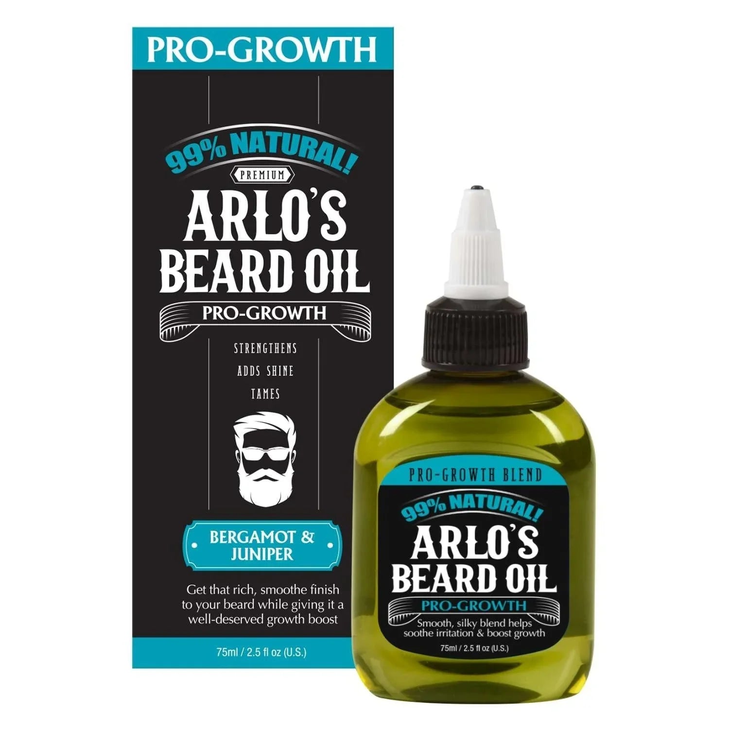 Arlos Beard Oil Pro Growth Bergamot Juniper 75 Ml by Arlos