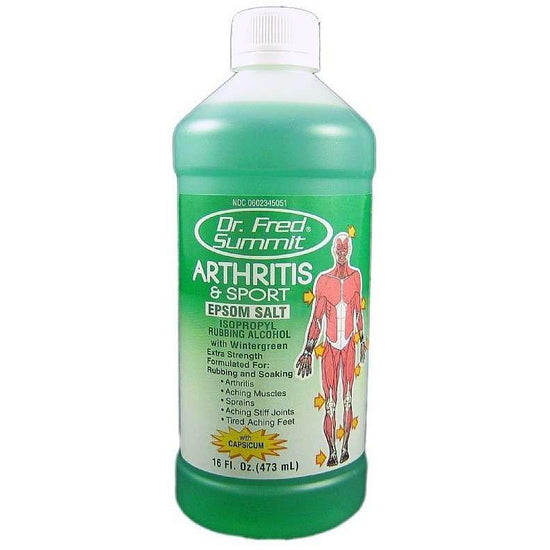Dr.Fred Summit Epsom Salt Alcohol-Green by Dr. Fred Summit