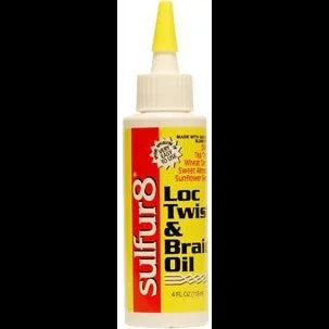 Sulfur-8 Loc Twist & Braid Oil by Sulfer8