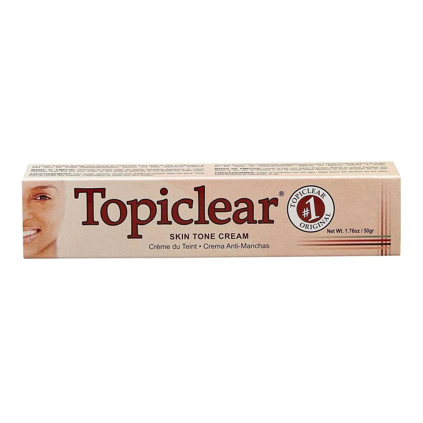 Topiclear Skin Care Tone Cream Number One by Topiclear