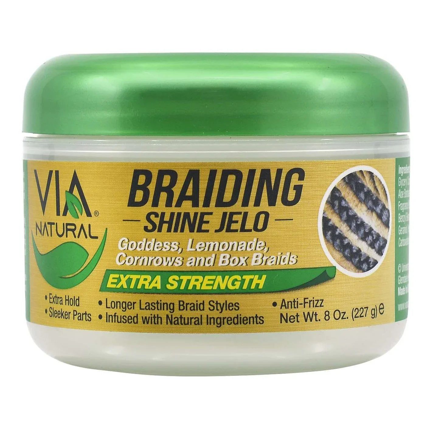 Via Natural Braiding Shine Jelo Extra Strength by Via Natural