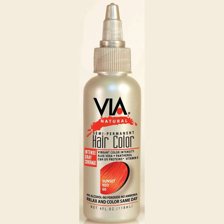 Via Natural Hair Color 060 Sunset Red by Via Natural