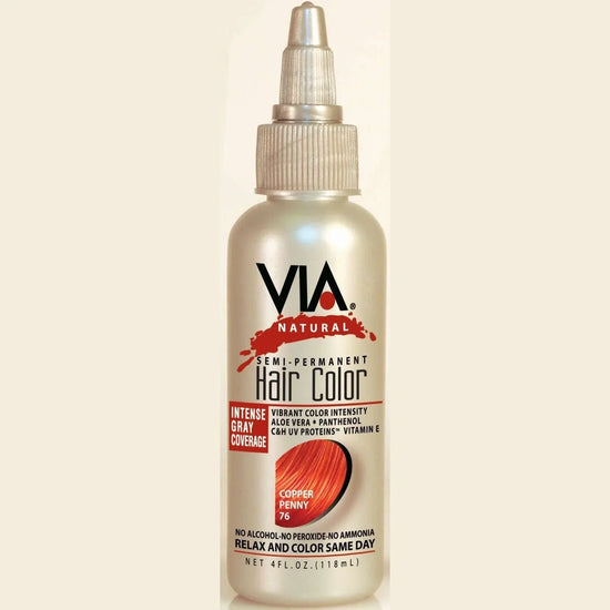 Via Natural Hair Color 076 Copper Penny by Via Natural
