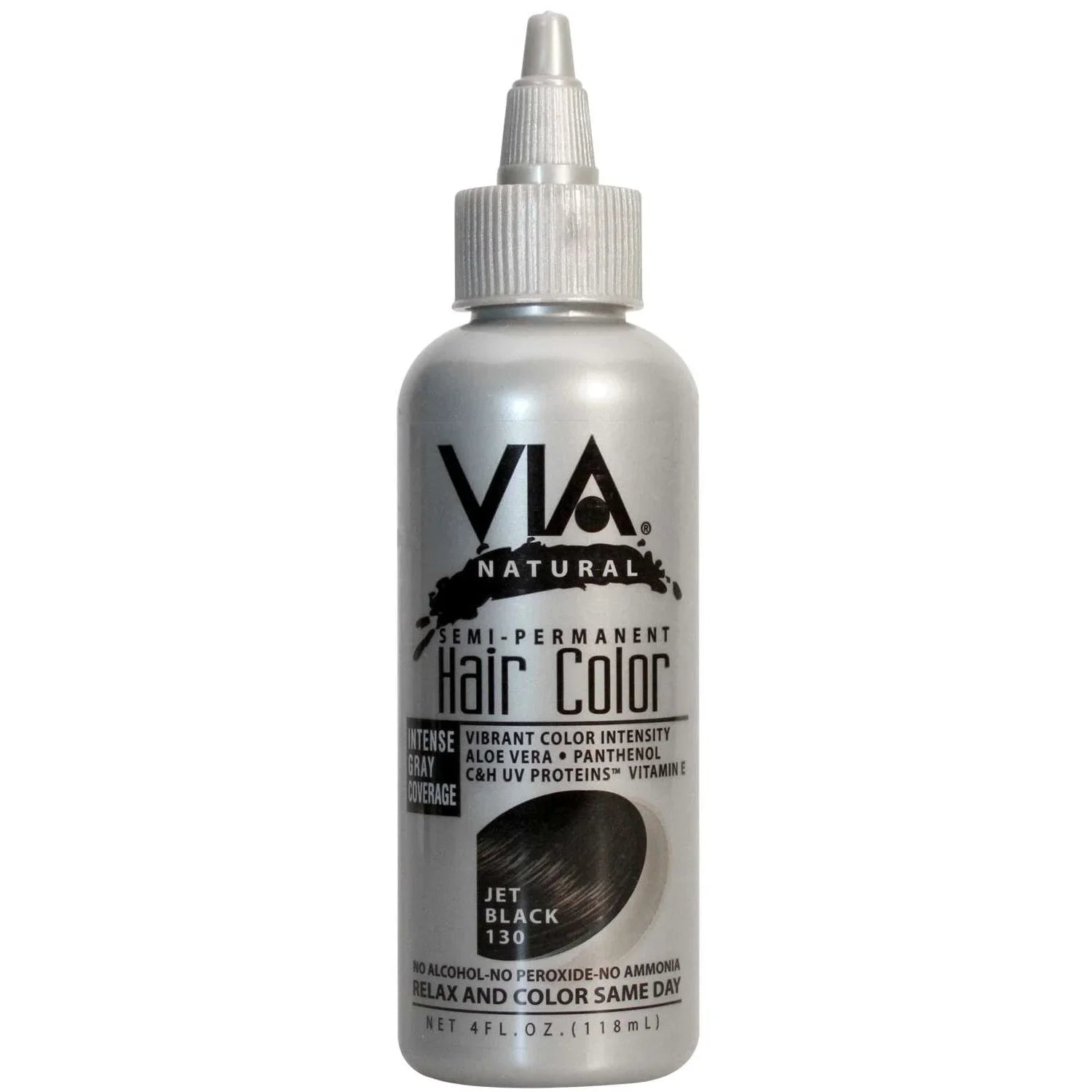 Via Natural Hair Color 130 Jet Black by Via Natural