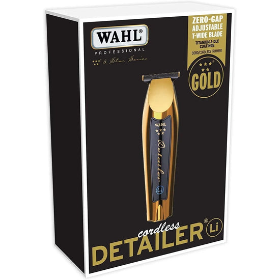 Wahl 5 Star Cordless Detailer Li Gold by WAHL