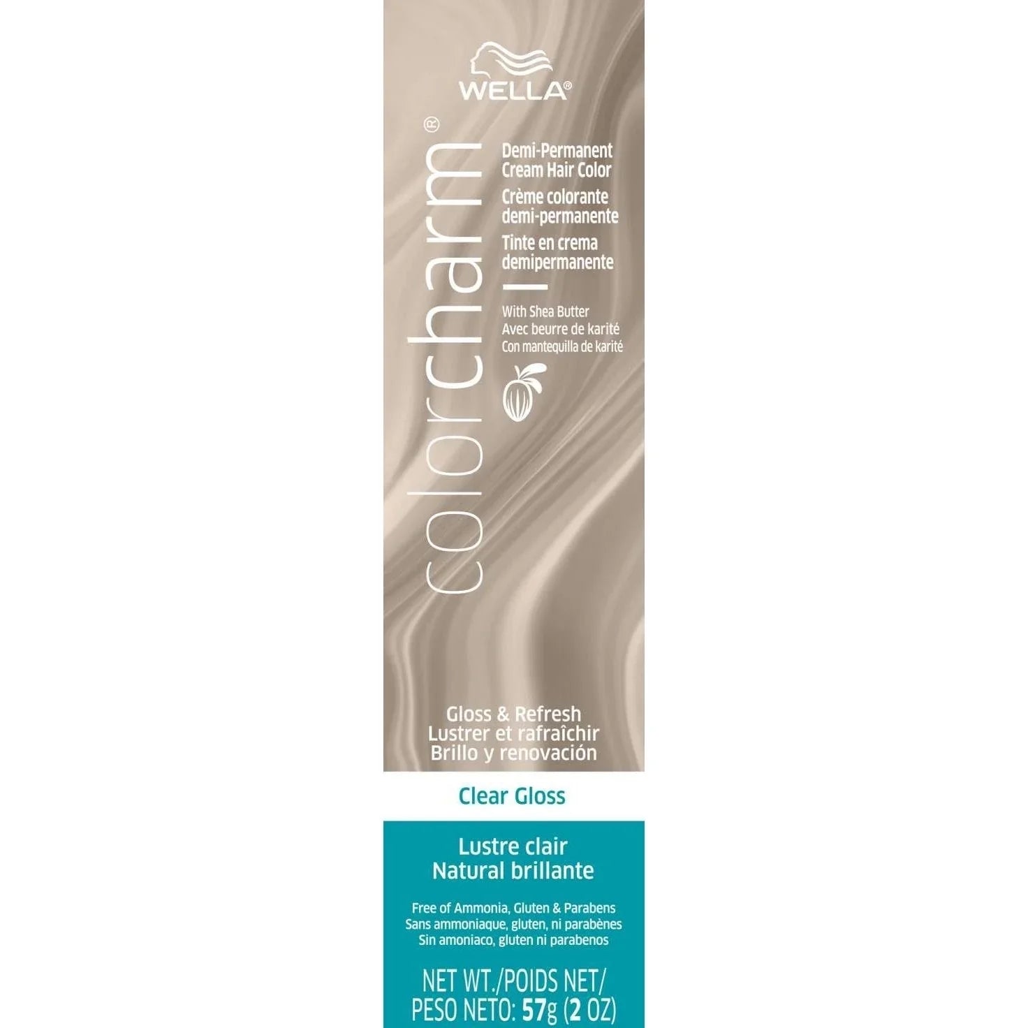 Wella Color Charm Demi-Permanent Cream Hair Color Clear Gloss by WELLA